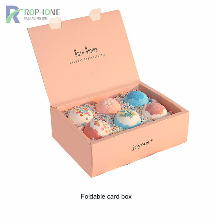 Verpackung von Geschenkboxen für Badebomben