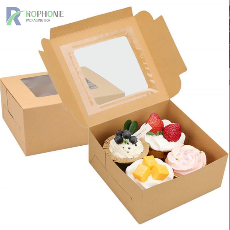 Lebensmittelboxen aus Kraftpapier