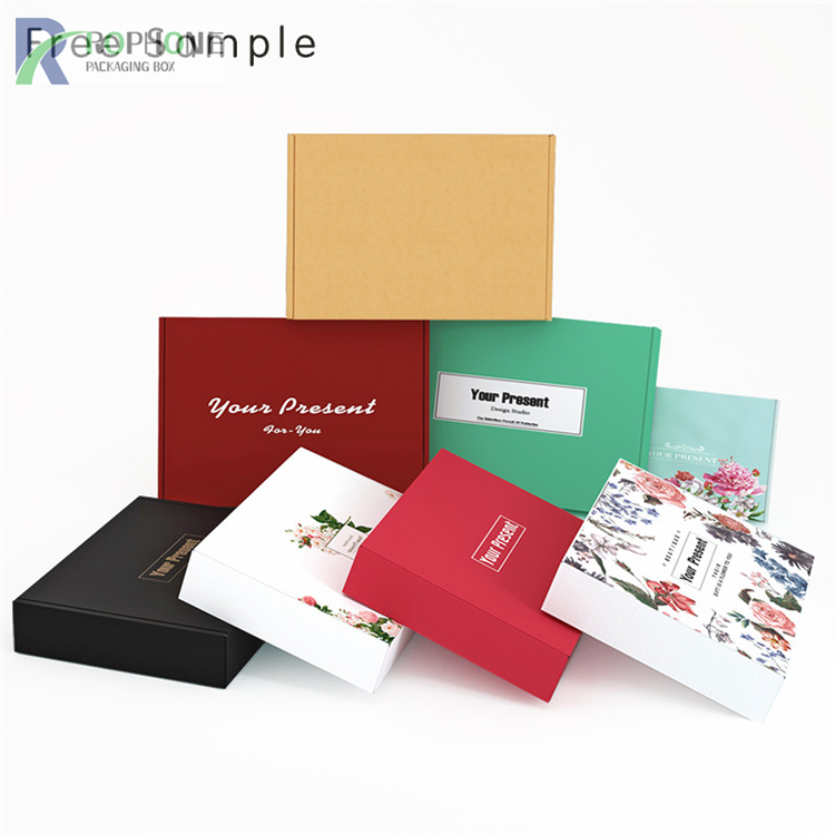 bedruckte Papierbox
